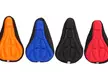 Soft Padded Bike Saddle Seat Cover Silicone Pad Gel Cushion - Second Medium