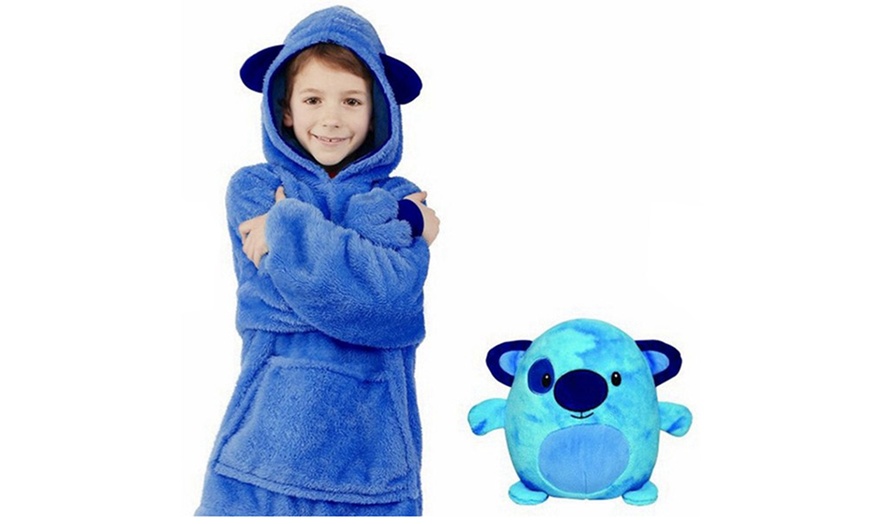 Image 3: Huggle Pets Animal Hoodie