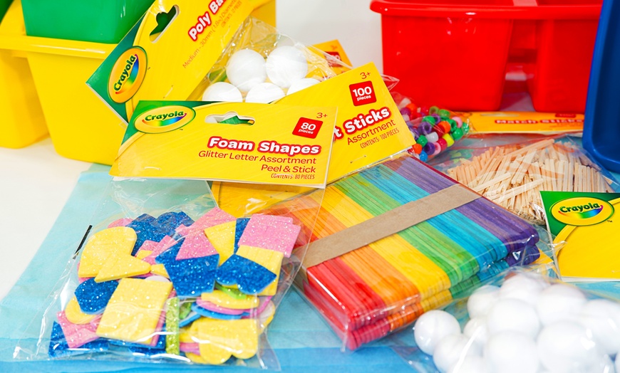 Image 3: Crayola Craft Essentials Bundle