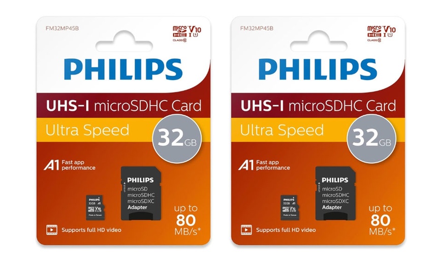 Image 7: Carte mémoire Philips micro SDHC/XC