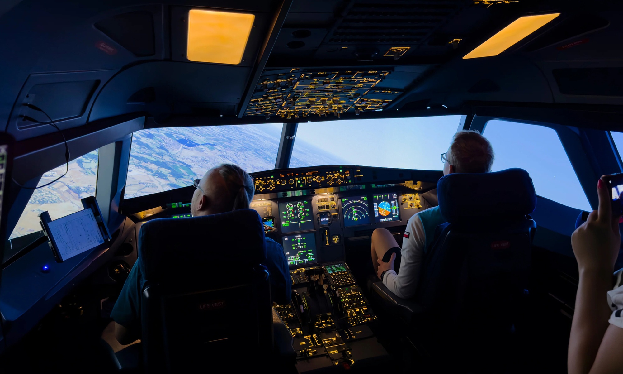 Zostań pilotem na 15-60 minut: Symulator lotu Airbus A320 NEO