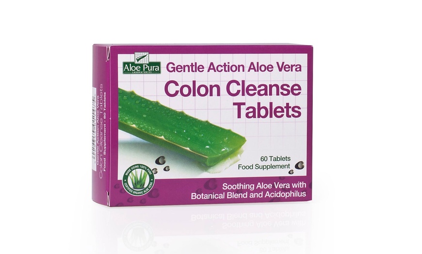 Image 2: Aloe Vera Colon Cleanse Tablets