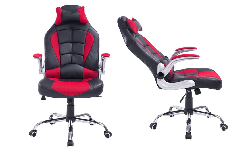 Image 2: Office Chair + Cushion