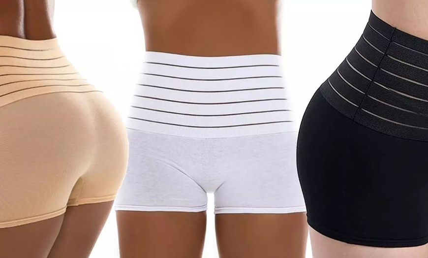 Image 1: Tummy Control Body Shaper Shorts