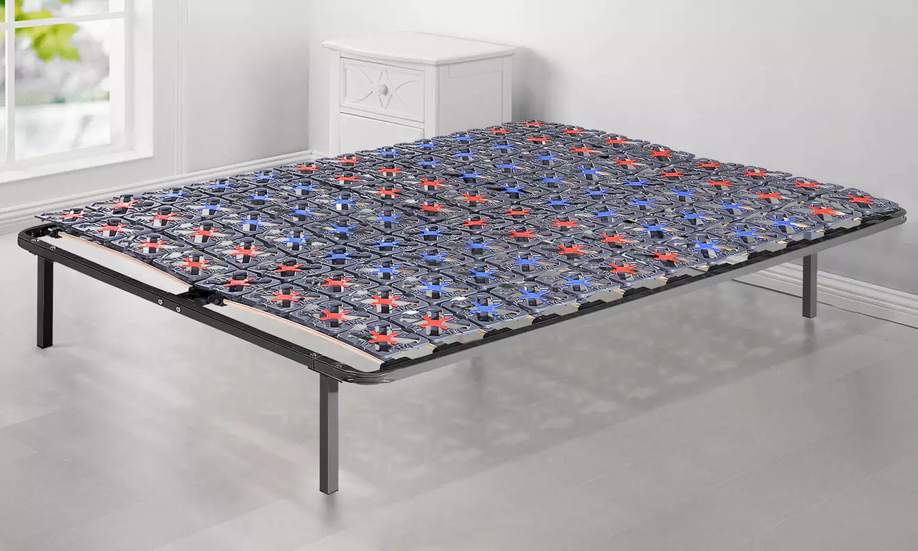 Sommier Springluxe à plots articulés et à fermeté réglable de la marque Sampur, livraison offerte - Primary Image