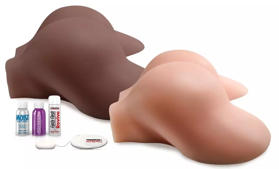 Pipedream Fanta Flesh Realistic Vibrating Bottom Stroker - Primary Image