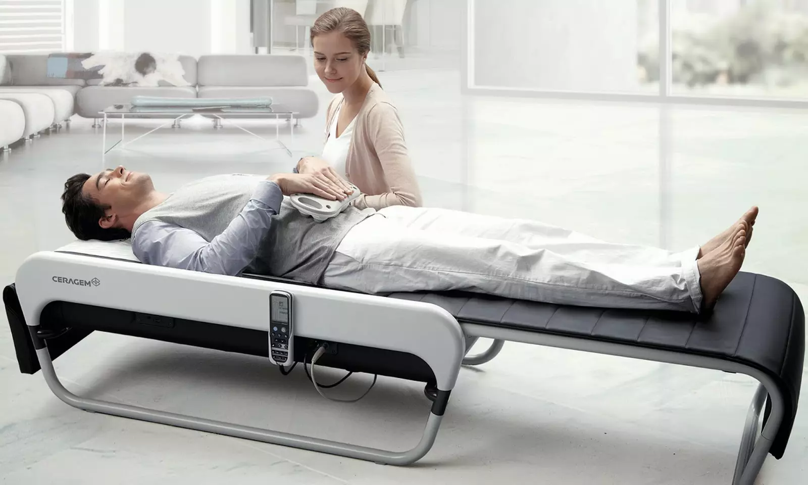 Wirbelsäulenscan und Therapie