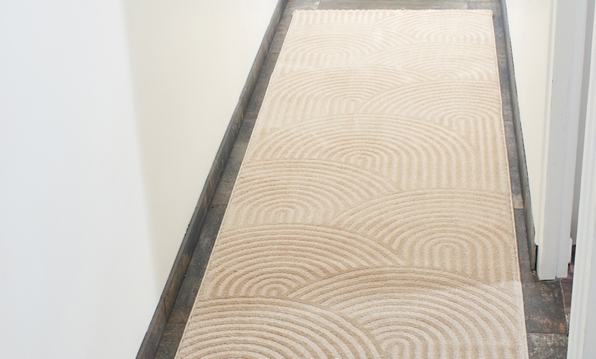 Image 6: Tapis de salon beige moderne 