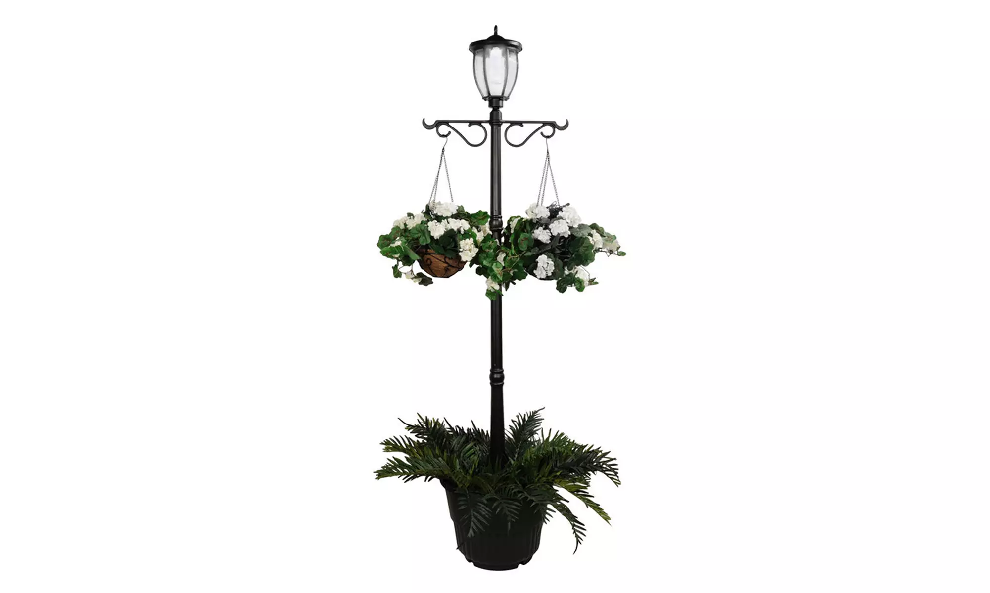 Solar Lamp with Planter - Second Medium