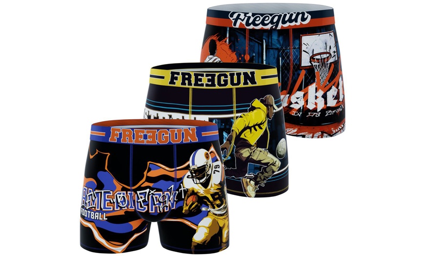 Image 3: Lot de 3, 4 ou 5 boxers Freegun