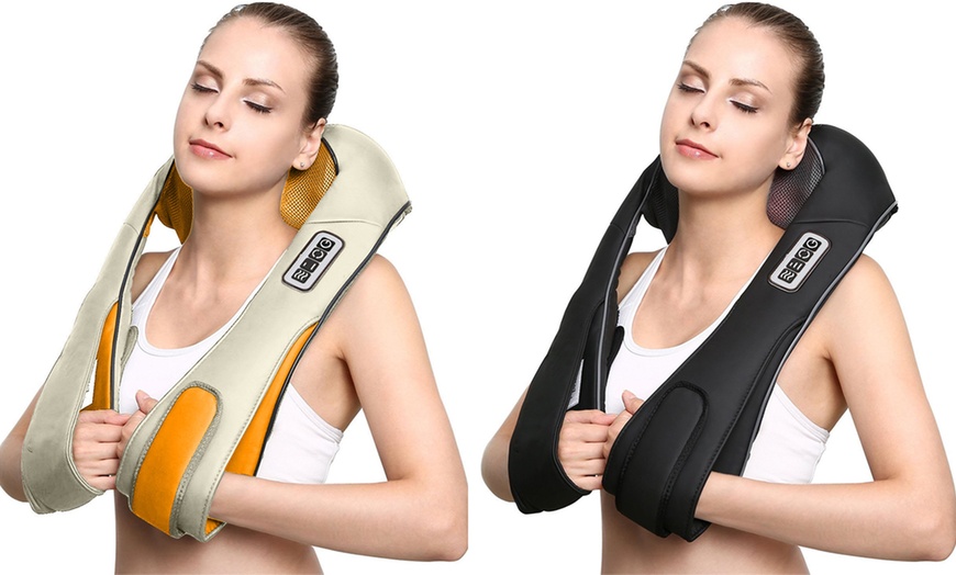 Image 1: Neck and Shoulder Massaging Tool