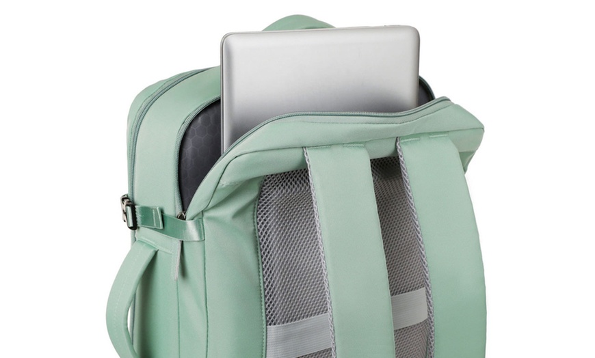 Image 10: Travel Backpack with USB Charging Port