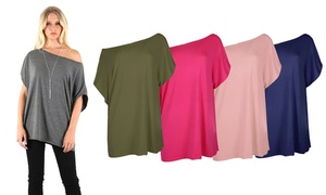 Oops Batwing Sleeve T-Shirt