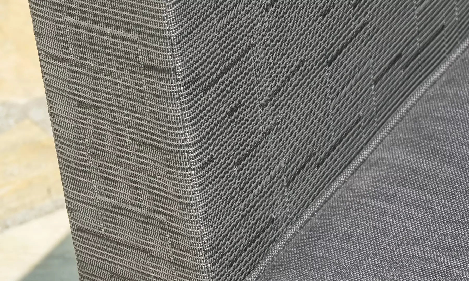 Salon de jardin Monte Carlo en aluminium et revêtement textilène, livraison offerte - Second Medium