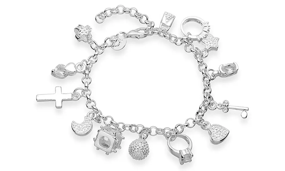 Bracelet avec 13 pendentifs pour femmes - Primary Image