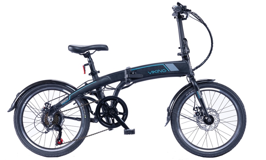 Image 9: Viking 20” wheel folding e-bike