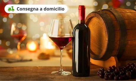 Confezione da 6 bottiglie di vino offerte dall'Azienda Vinicola Alma (sconto 26%). Consegna gratis a domicilio
