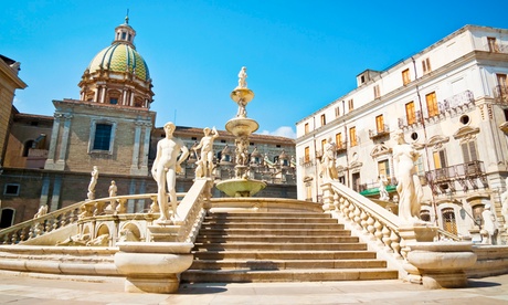 Tour di Palermo in auto da 80 minuti fino a 8 persone con Pls Autoservizi (sconto fino a 78%)