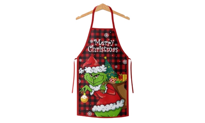 Image 7: Christmas Kitchen Cooking Apron