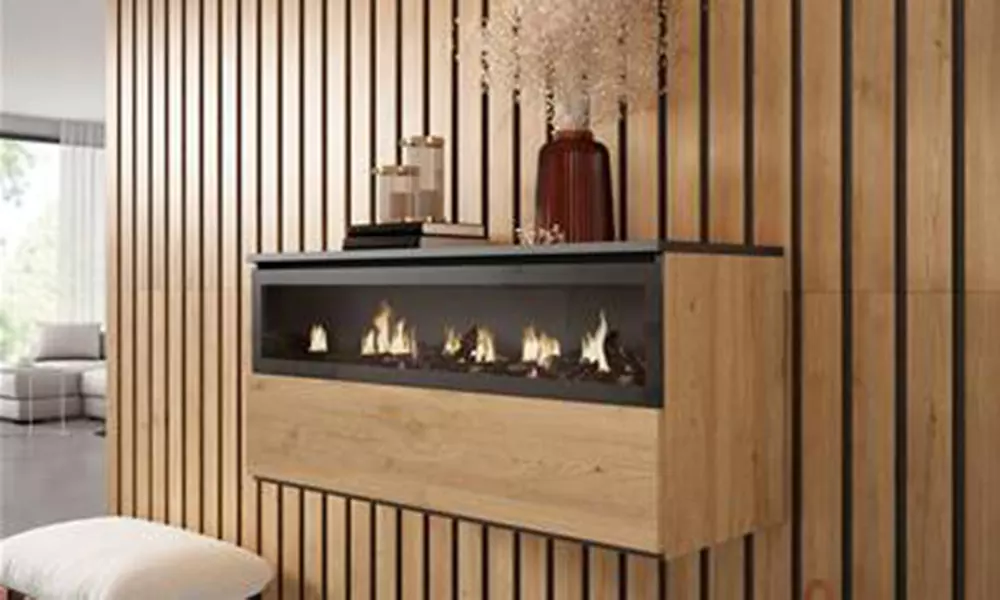 Cheminée décorative "Cozy" à LED