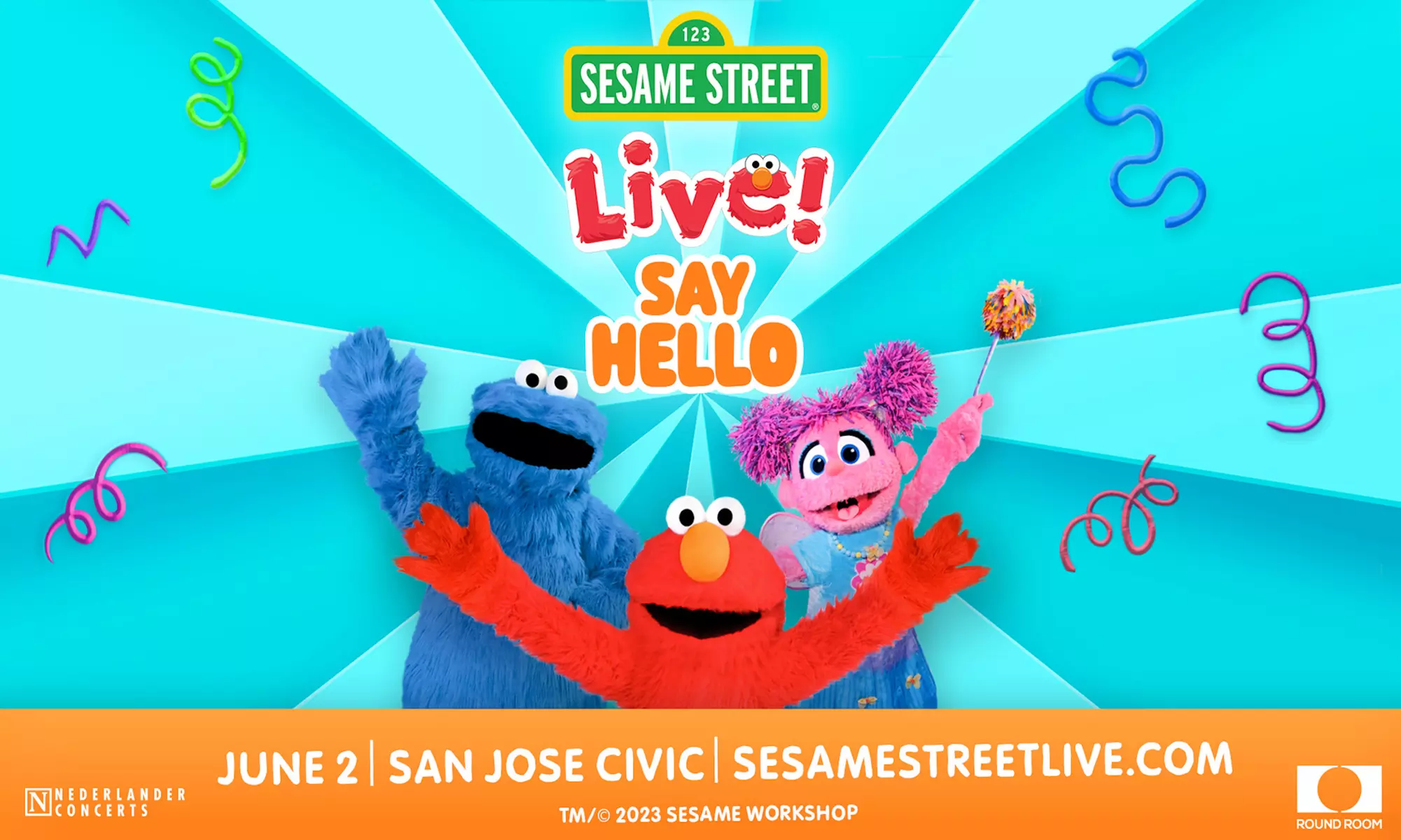 Sesame Street Live! Say Hello on June 2 at 2 p.m. - Primary Image