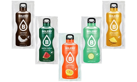 24 bustine di preparato istantaneo Bolero per bevande alla frutta, Speciale Summer Edition