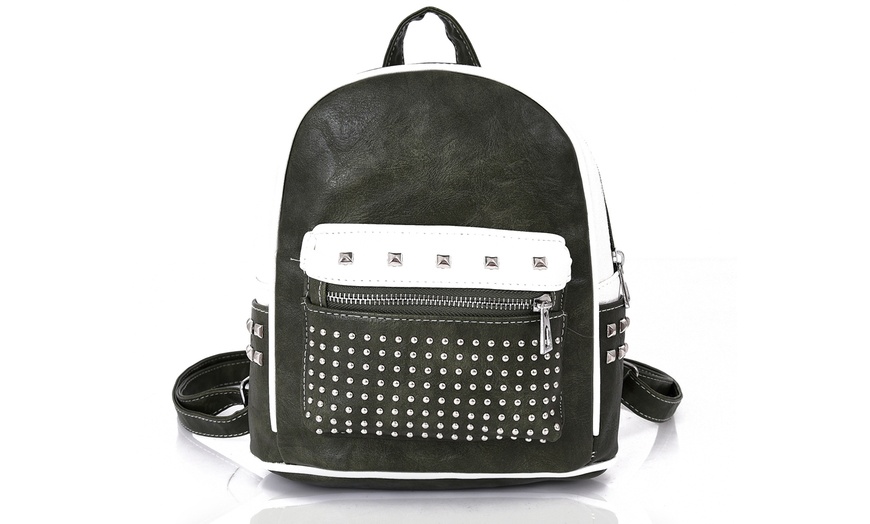 Image 7: Zipped Backpack