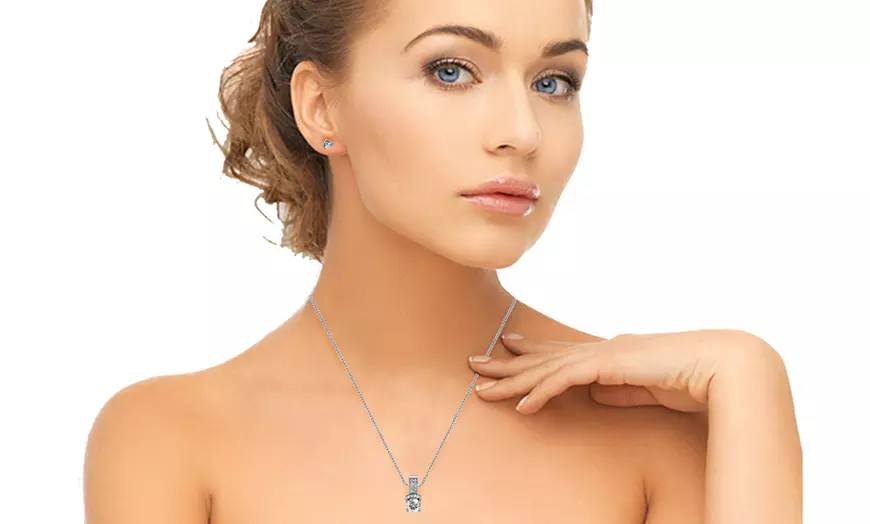 Image 4: Sieradenset gemaakt met Swarovski®-kristallen