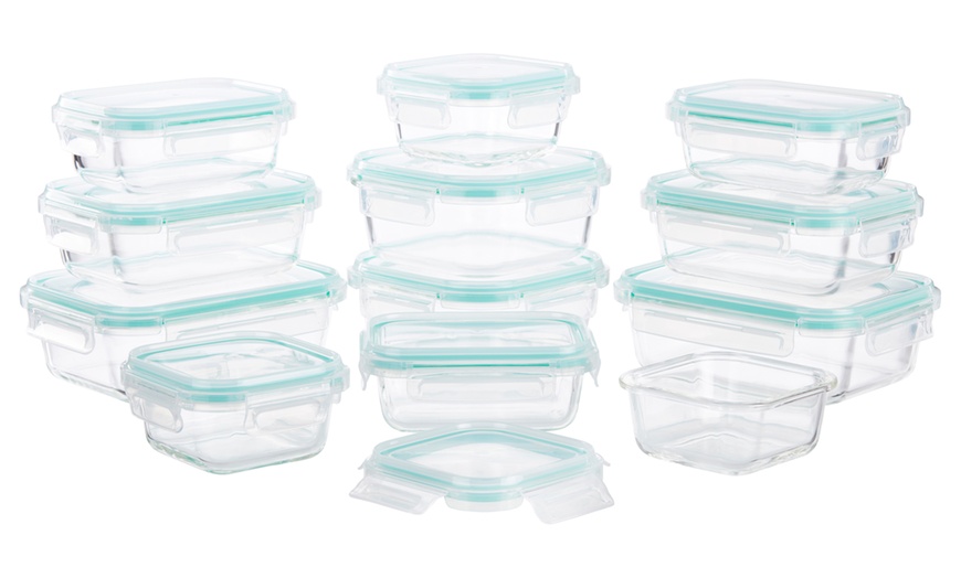 Image 3: 12-Piece Glass Food Storage Set