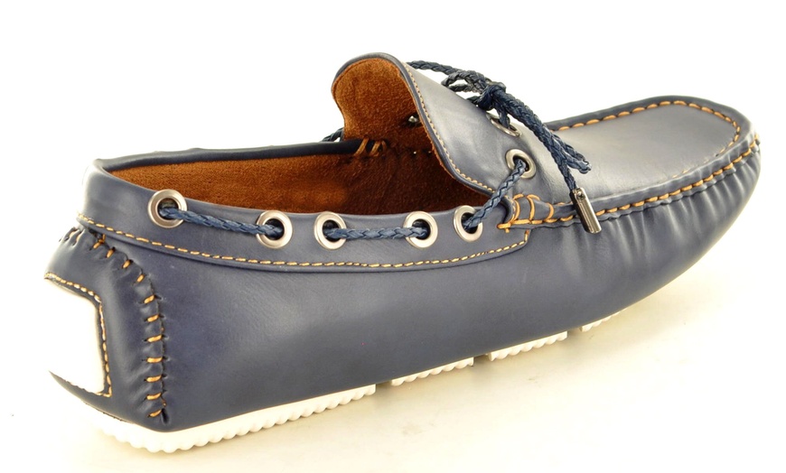 Image 17: Men's Lace-Up Loafers