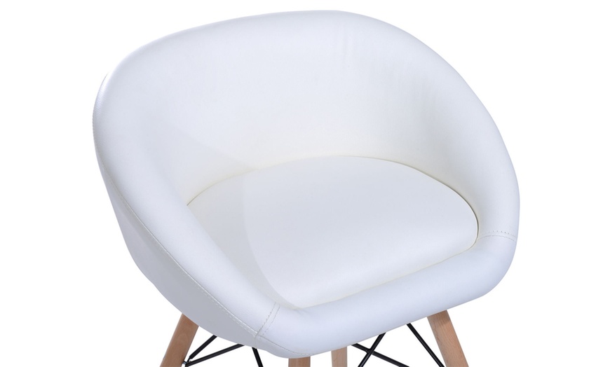 Image 5: Homcom Lounge Accent Chair