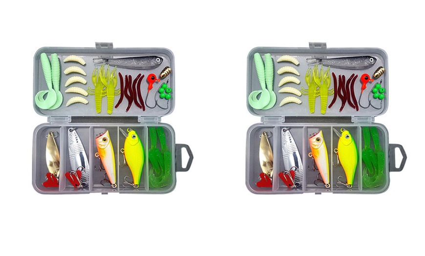 Image 10: Mixed Fishing Hook Lure Set
