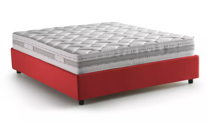 Image 19: Lit double "Silvia" avec matelas en option