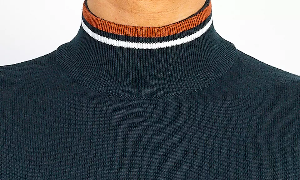 Pull à col montant de la marque Brave Soul pour Homme - Second Medium