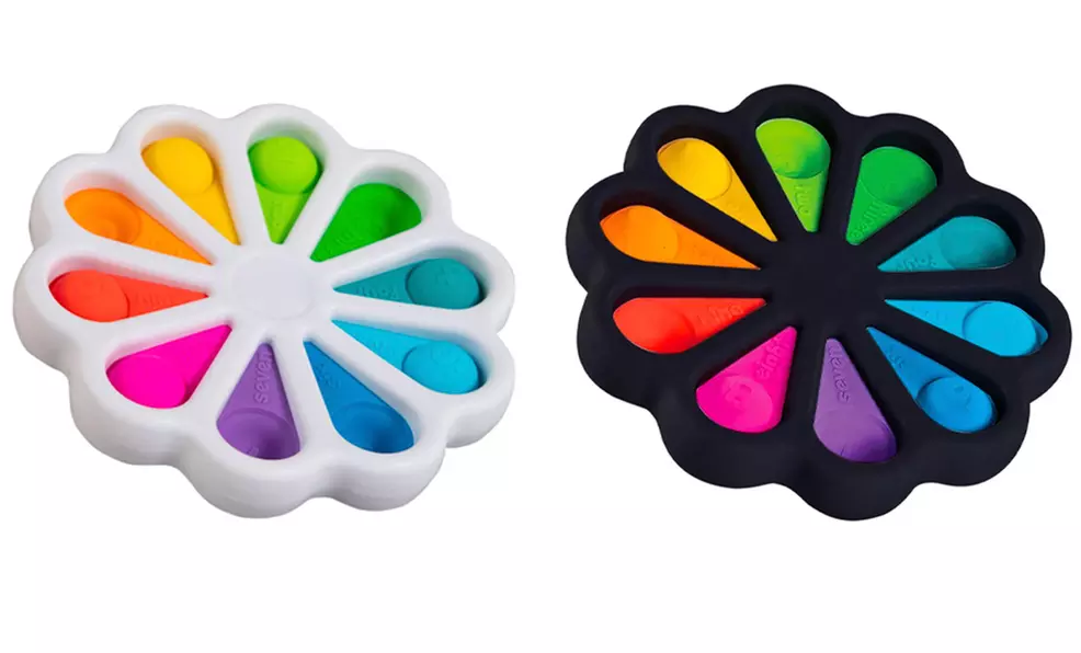 1 o 2 giocattoli antistress bambino con bolle di silicone disponile in 2 diversi colori - Primary Image