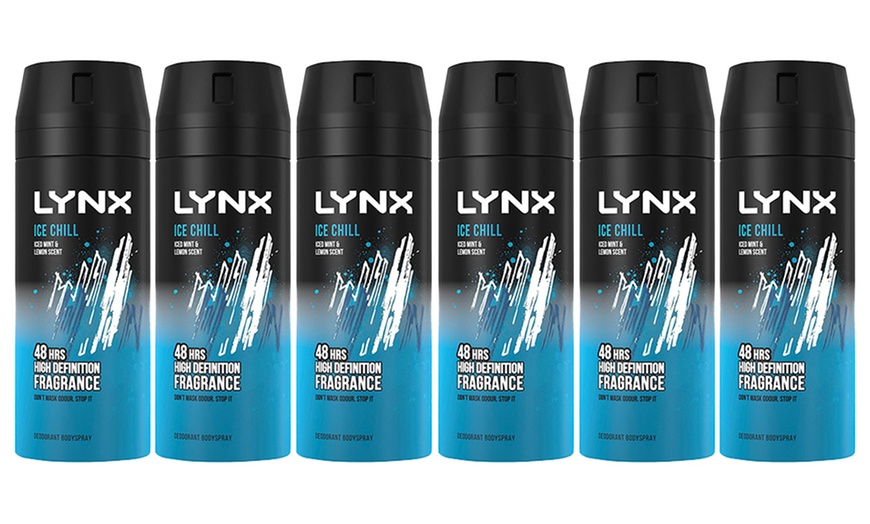 Image 13: Six-Pack of Lynx Men's Body Sprays