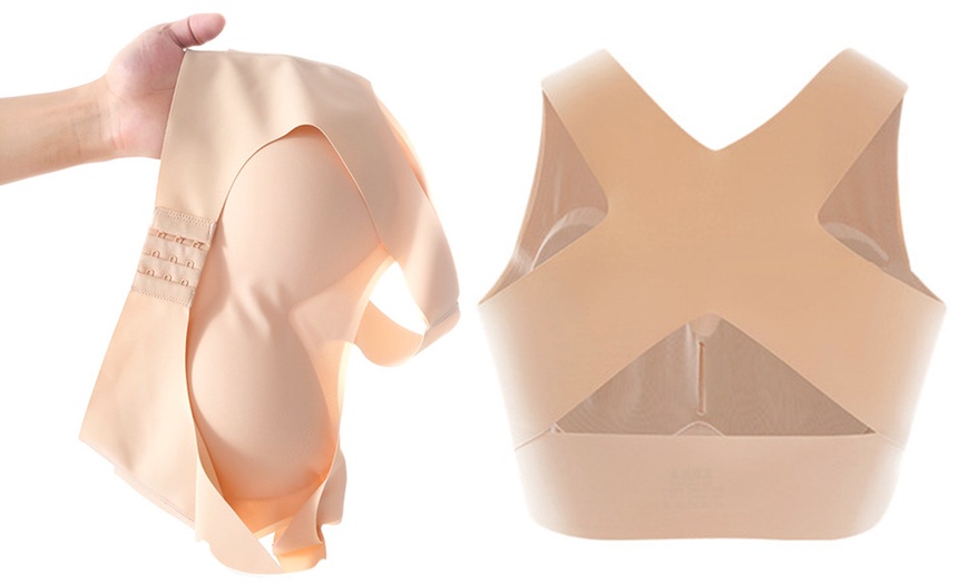 Image 7: One or Two Posture Correction Seamless Comfort Bras