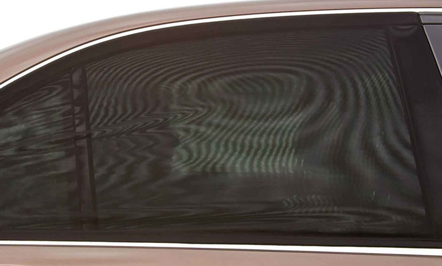 Image 8: Set of Two sunshades for front or rear car windows