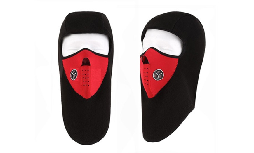 Image 3: Winter Ski Hood Mask