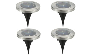 Four or Eight Solar Powered Ground Light