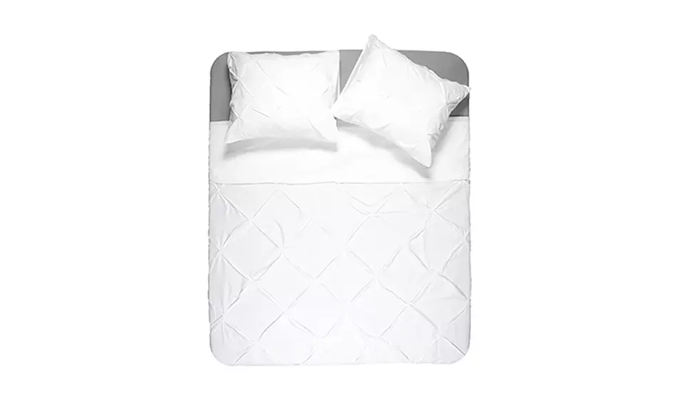 Parure de lit avec broderie effet diamant de la marque Nightlife - Second Medium