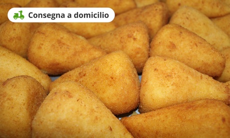 Box degustazione con 2 kg di rosticceria siciliana con Sapori Meridionali (sconto 12%). Consegna a domicilio