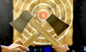 Up to 53% Off Indoor Axe Throwing at iSmash - Las Vegas 