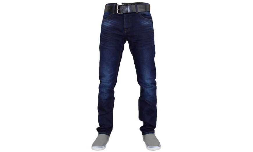 Image 7: Crosshatch Men's Denim Jeans