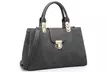 MMK Collection Satchel Handbag with Front Flip Closure - Second Medium