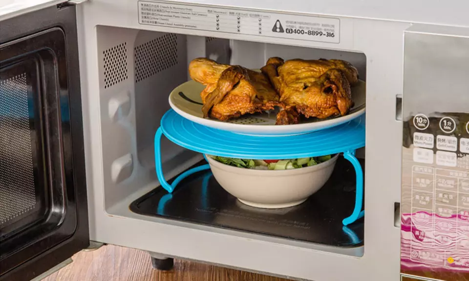 One, Two or Four Microwave Double Layer Trays - Primary Image