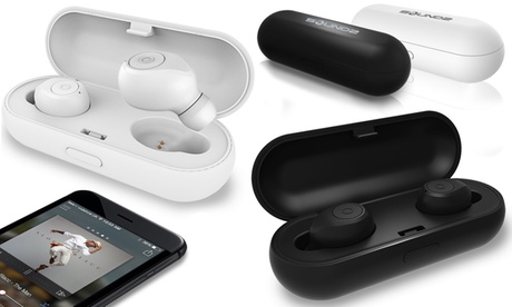 Stereo-In-Ear-Kopfhörer in Schwarz oder Weiß