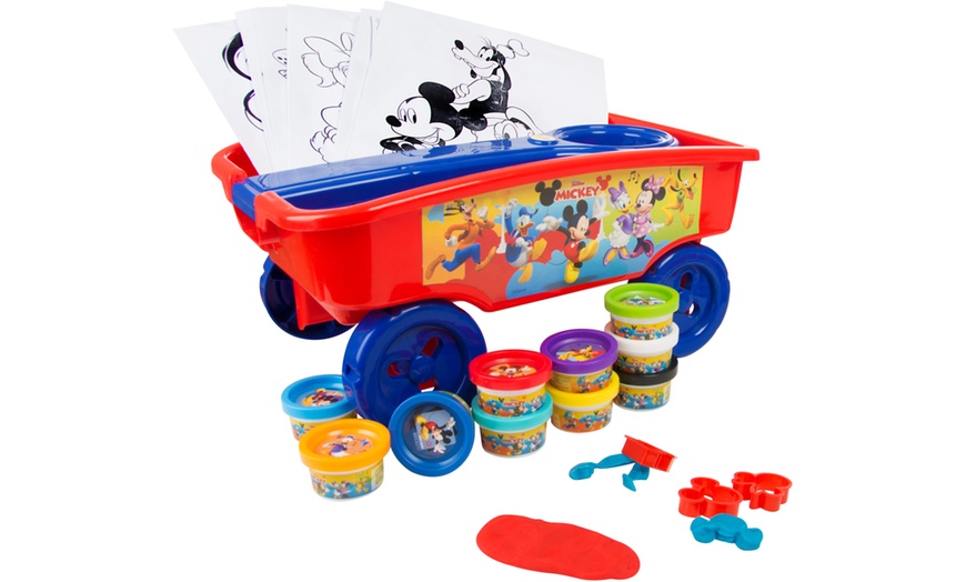 Image 1: Mickey Mouse Play Dough Caddy