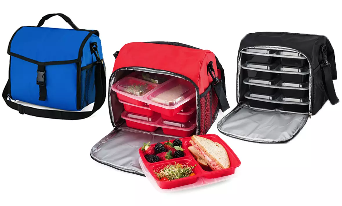 Meal Preparation Cooler and Food Storage Container Set (15-Piece) - Primary Image