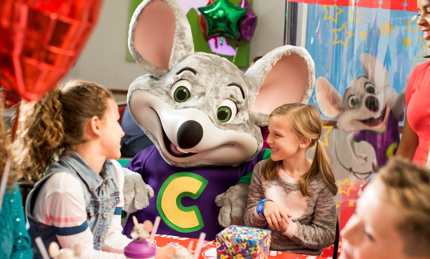 For 10 Children: Birthday Package - Chuck E. Cheese's Ibn Battuta & Oud 